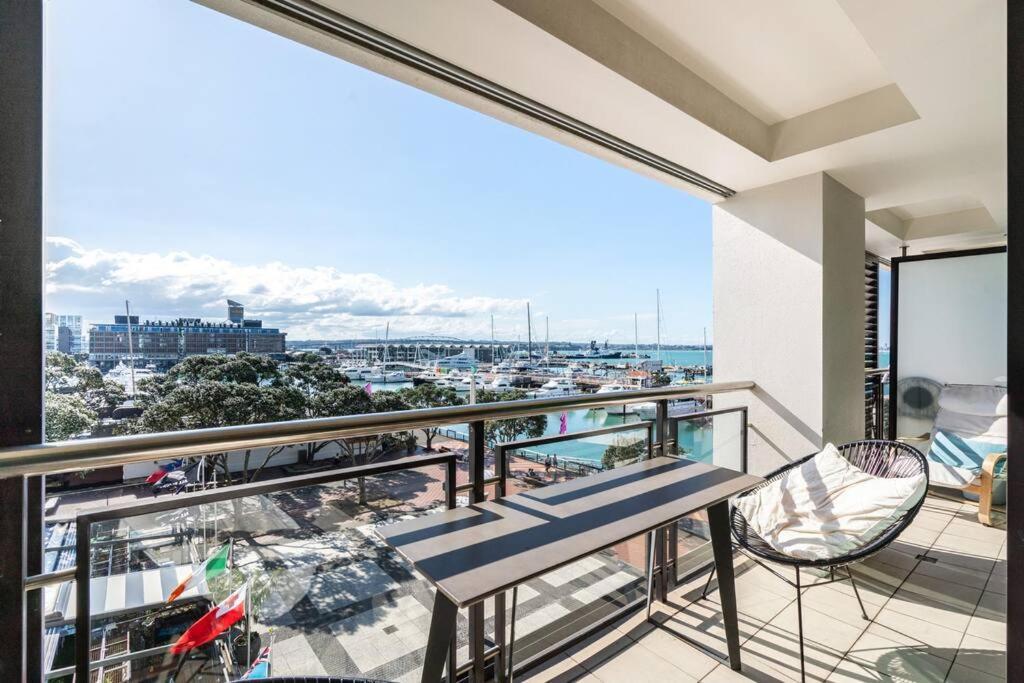 奥克兰Luxury Waterfront Nest Above Viaduct Harbour公寓 外观 照片